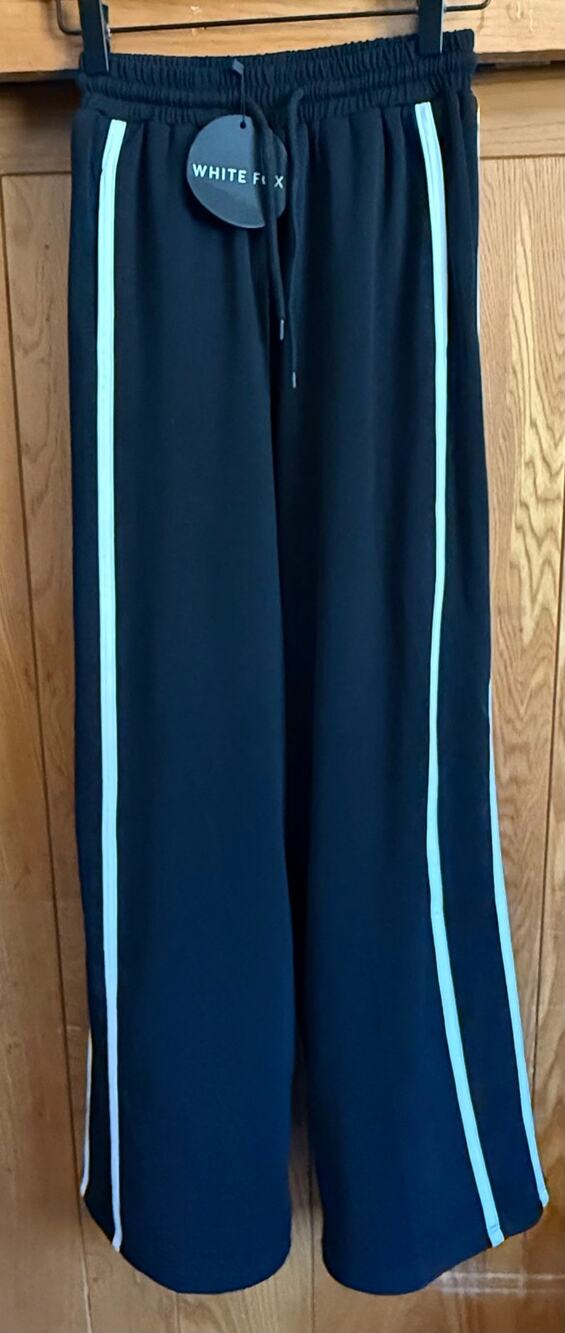 NWT White Fox Boutique Good For You Track Pants Black XXS